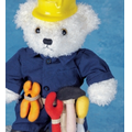 Handyman/Construction Outfit for Stuffed Animal - 2 Piece